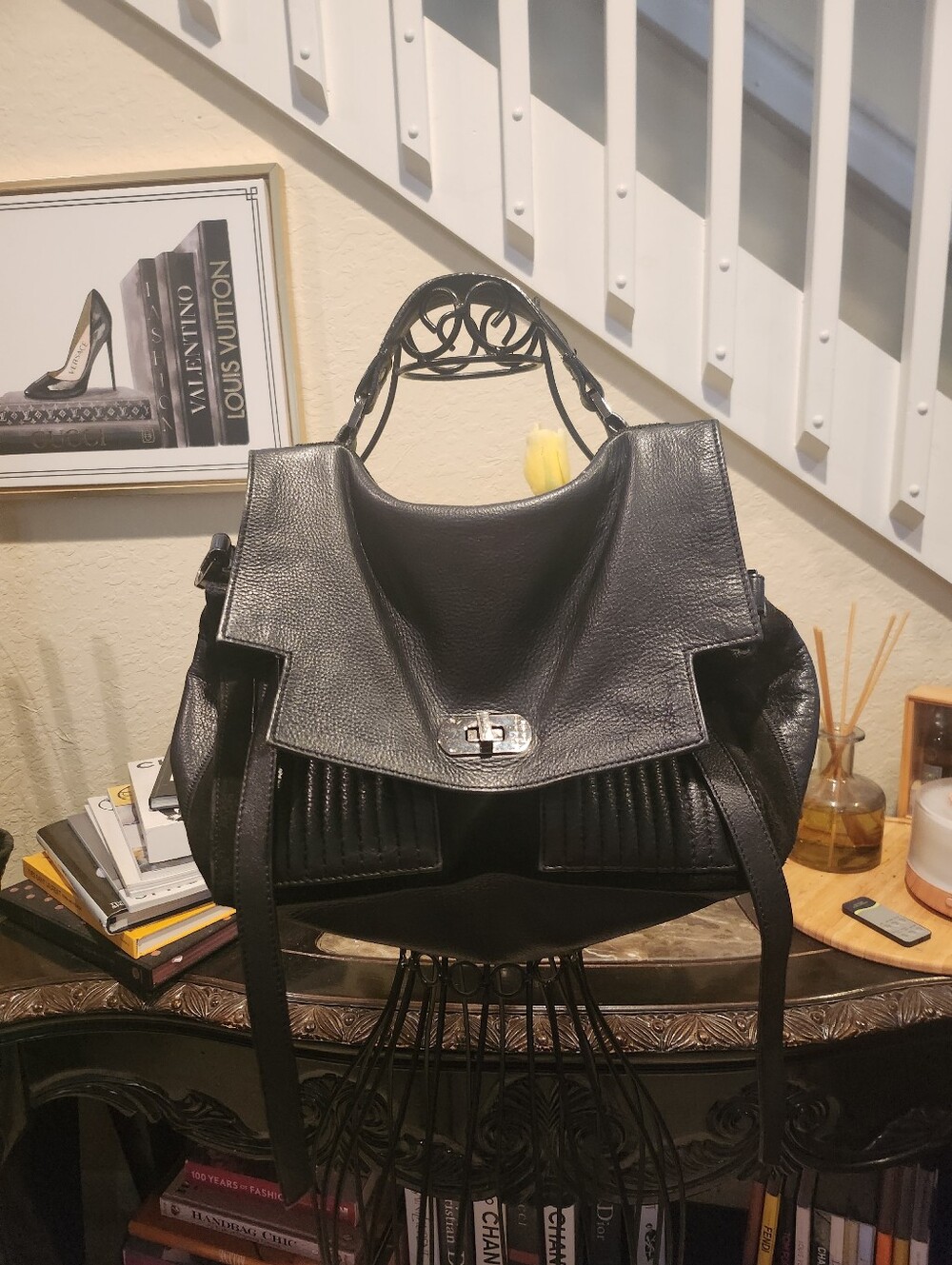 Zadig & Voltaire leather Candide Satchel